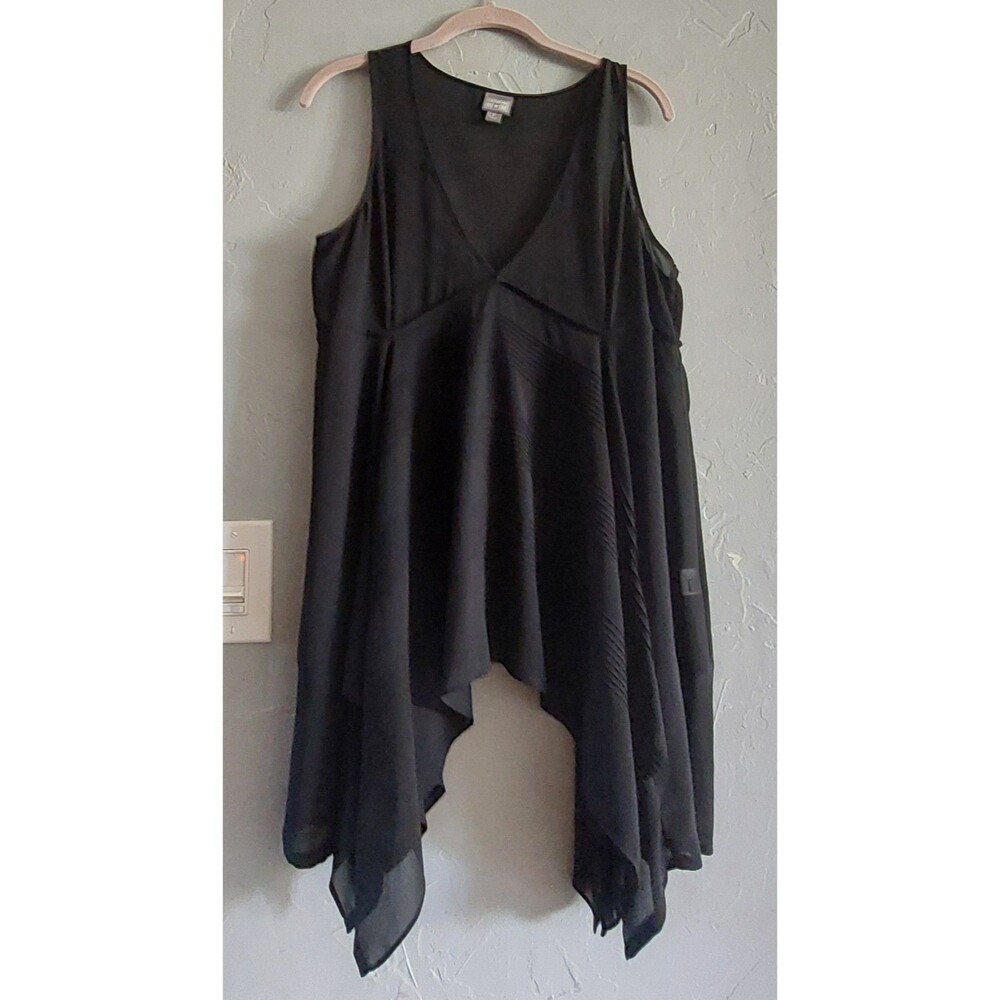 Converse Tops Women L,babydoll Style Black, Y2k, 17.5 Inch Of Armp To Armp